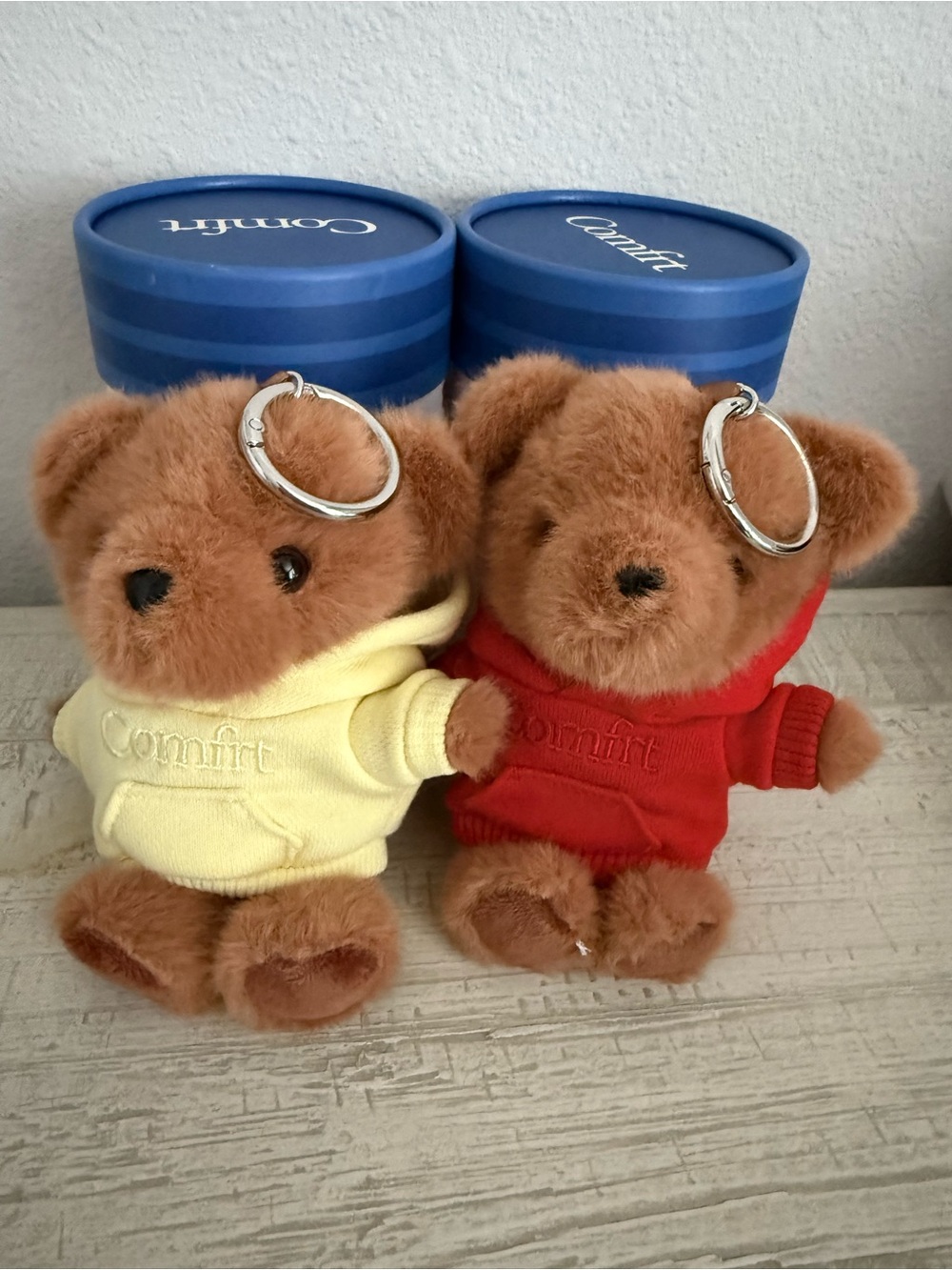 Comfrt Plush Teddy Bear Keychain